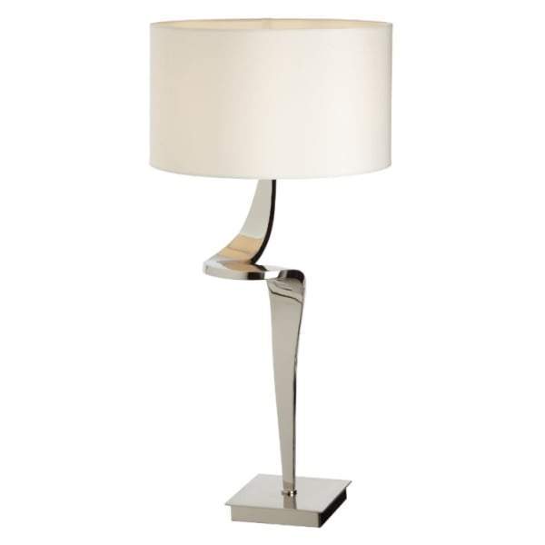 RV Astley Enzo Nickel Table Lamp (Left)