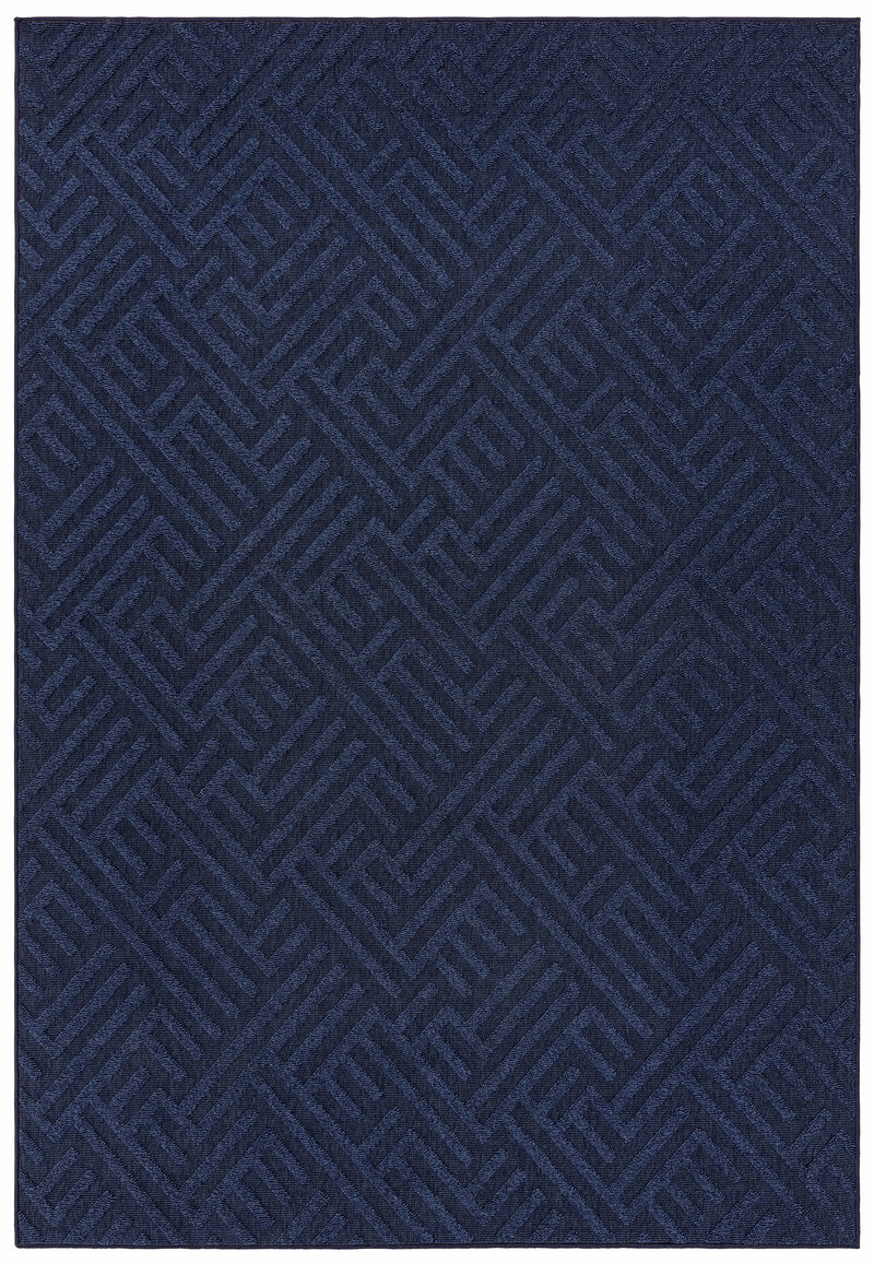 ANTIBES AN05 BLUE LINEAR RUG