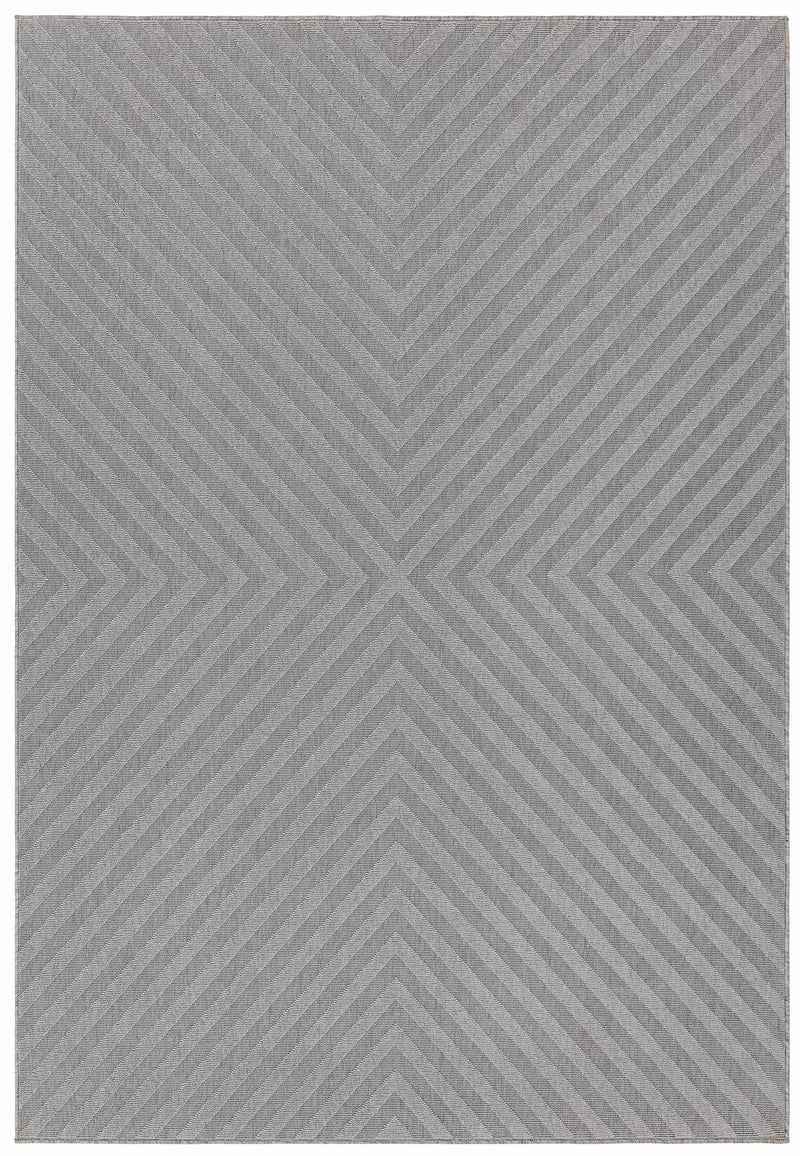 ANTIBES AN07 LIGHT GREY ARROW RUG