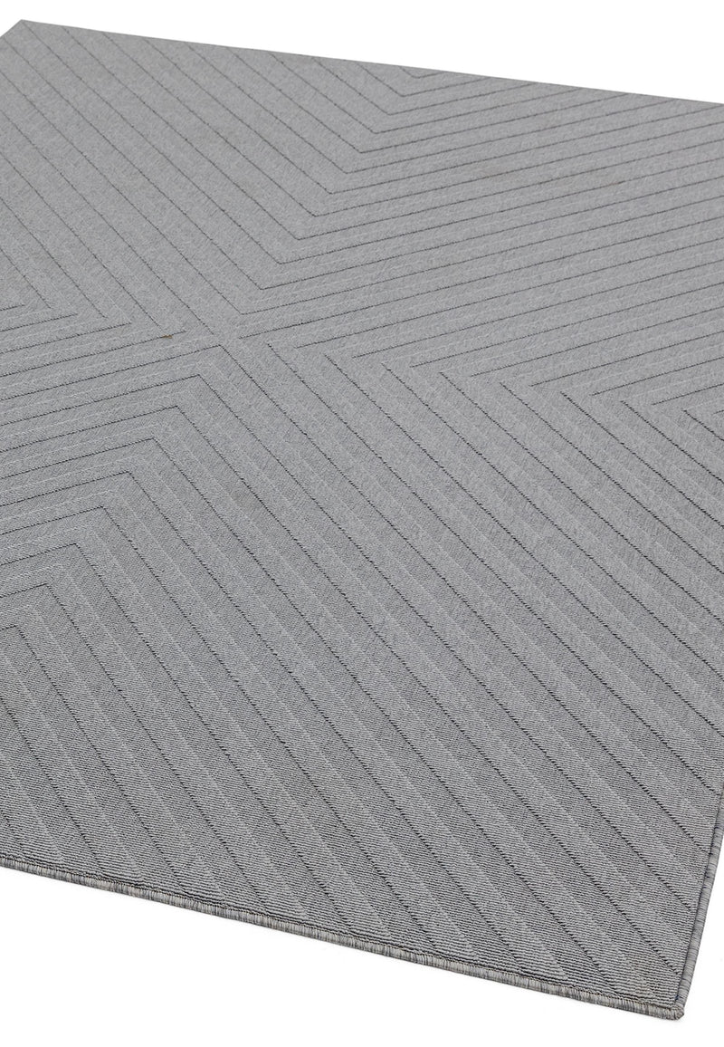 ANTIBES AN07 LIGHT GREY ARROW RUG