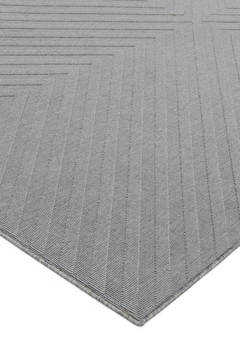 ANTIBES AN07 LIGHT GREY ARROW RUG