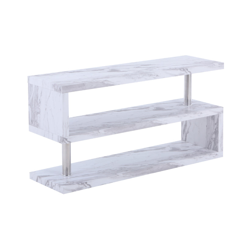 Miami TV Stand Grey Marble Veneer