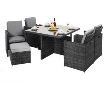 Rattan Dining Table Set – Garden Furniture