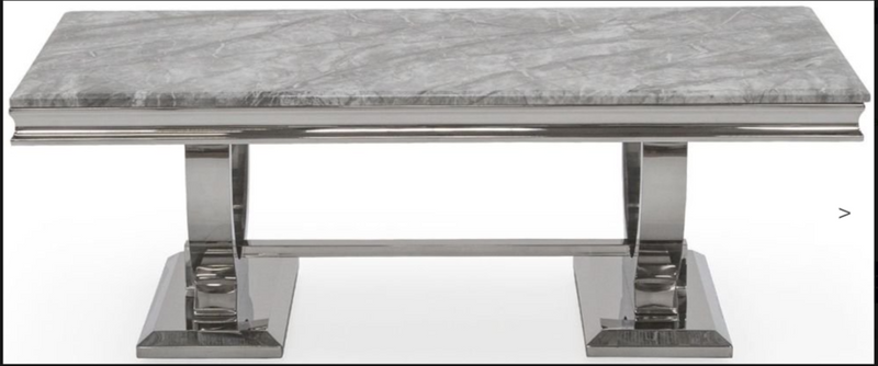 Grey Italian Marble Coffee Table