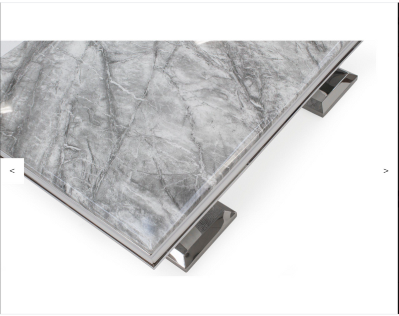 Grey Italian Marble Coffee Table