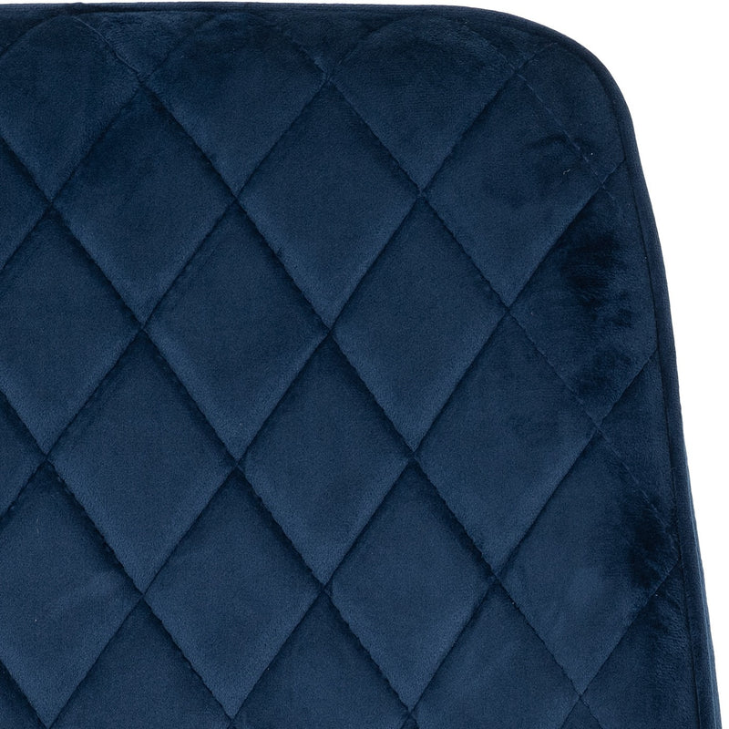 Avery Chair Sapphire Blue Velvet