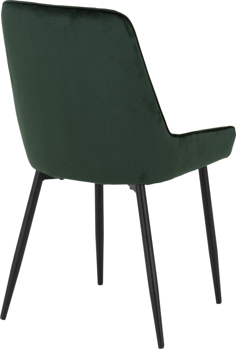 Avery Chair Sapphire Green Velvet