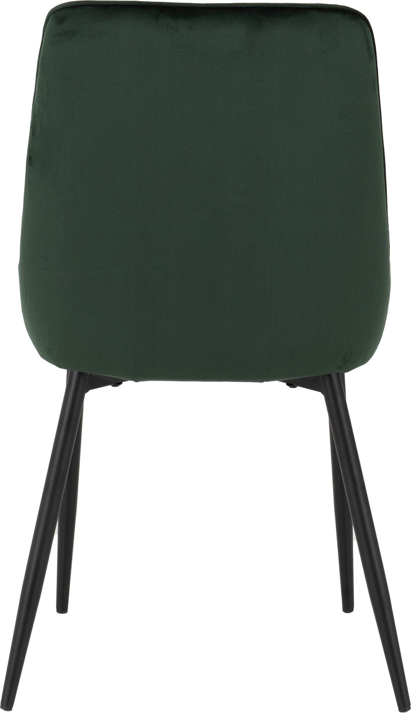 Avery Chair Sapphire Green Velvet