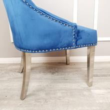 Duka Dining Chair ALL COLOURS with Plain Knocker & Plain Back