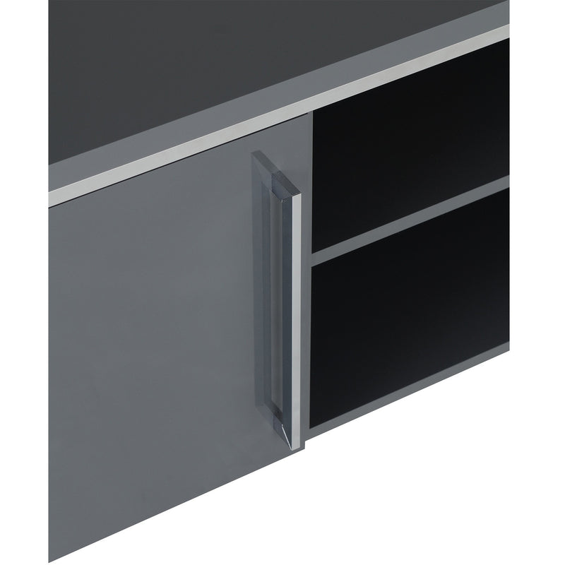 Grey Gloss Charisma 2 Door TV Unit