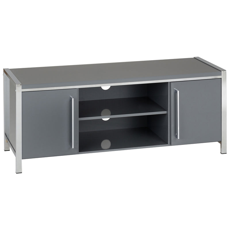 Grey Gloss Charisma 2 Door TV Unit