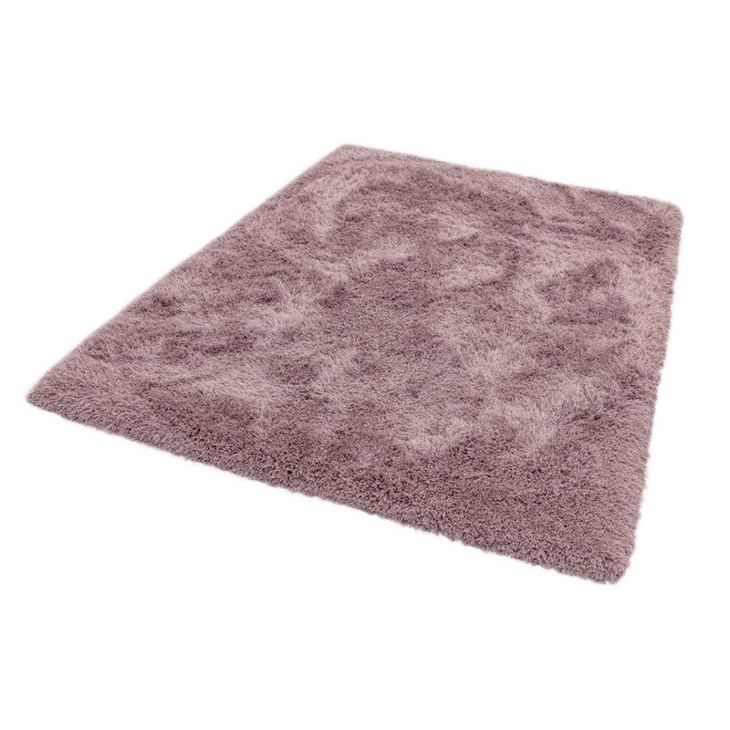 Cascade Heather Pink Luxury Polyester Rug by Asiatic