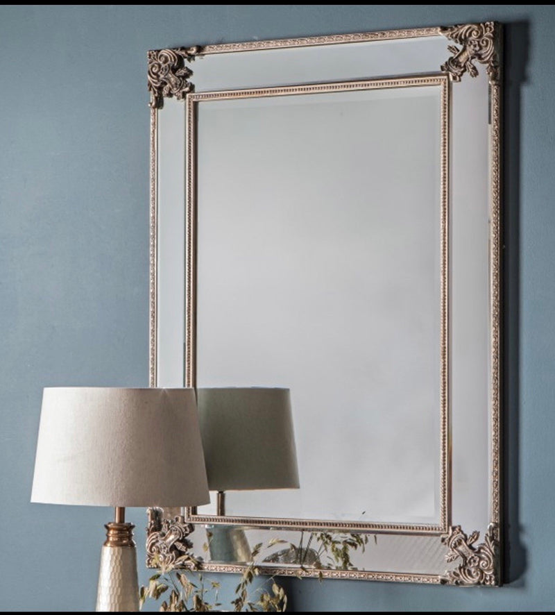 Wilson Mirror In Champagne or Rustic Gold