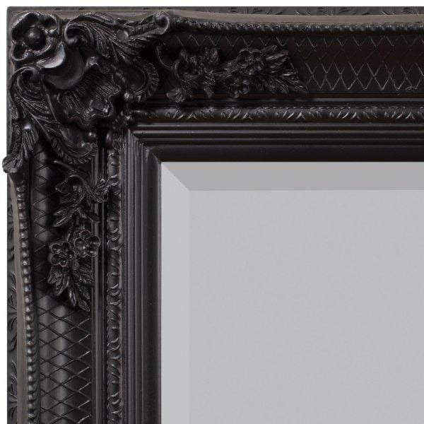 Black Abbey Leaner Mirror 65” x 31”