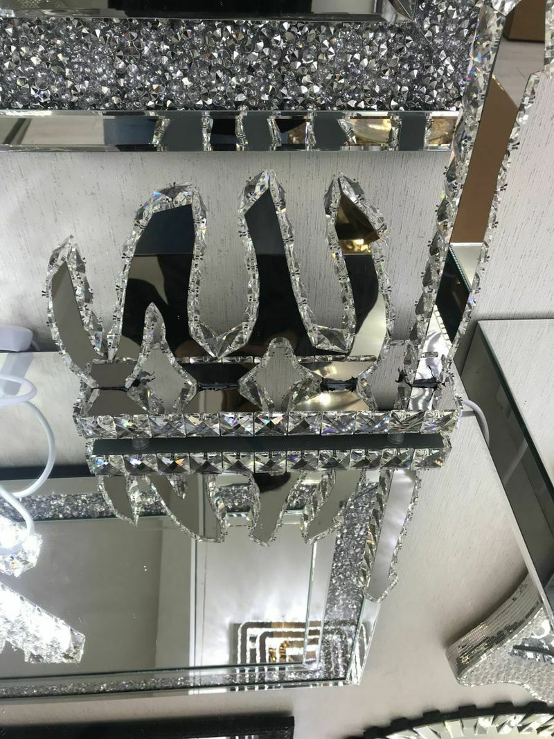 Crushed diamond shop ceiling light