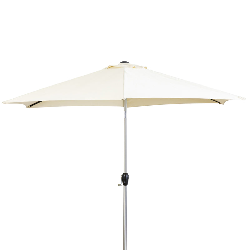 Vazzano 3m Cantilever Parasol in Cream or Grey