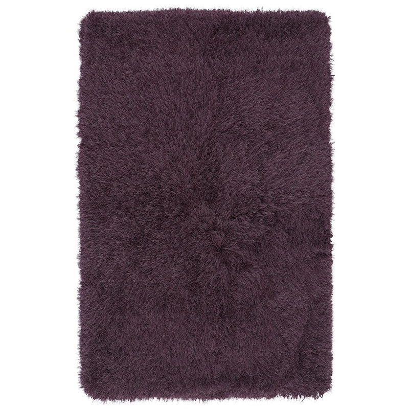 Cascade Violet Luxury Polyester Rug by Asiatic