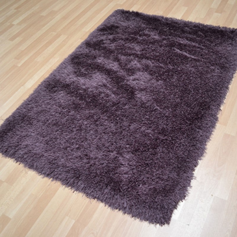 Cascade Violet Luxury Polyester Rug by Asiatic