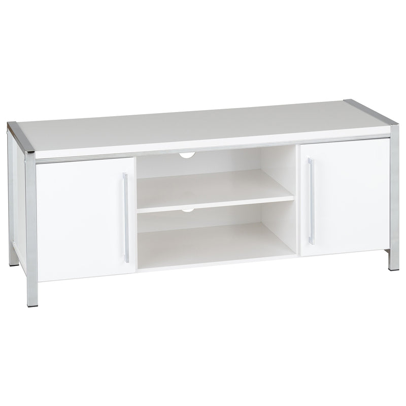 White Gloss Charisma 2 Door TV Unit