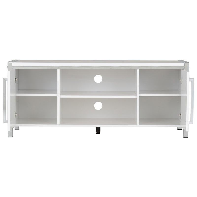 White Gloss Charisma 2 Door TV Unit